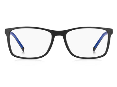 Premium Men Tommy Hilfiger Eyeglasses: TH 1785 - Matte Black Blue - SpecSMART Eye Clinic (Front View)